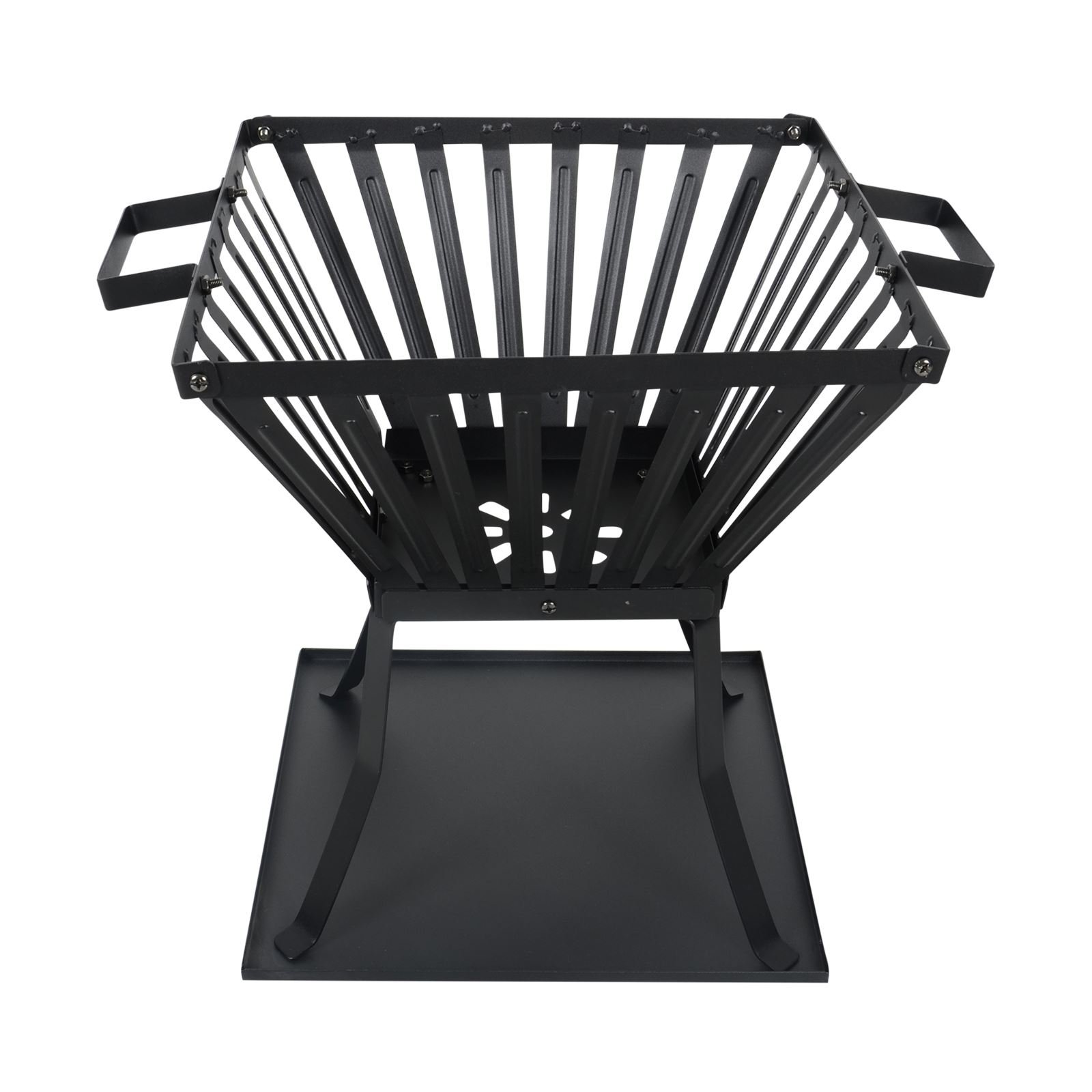 Azuma Brando Outdoor Wood Burner Black Garden Log Fire Pit Patio