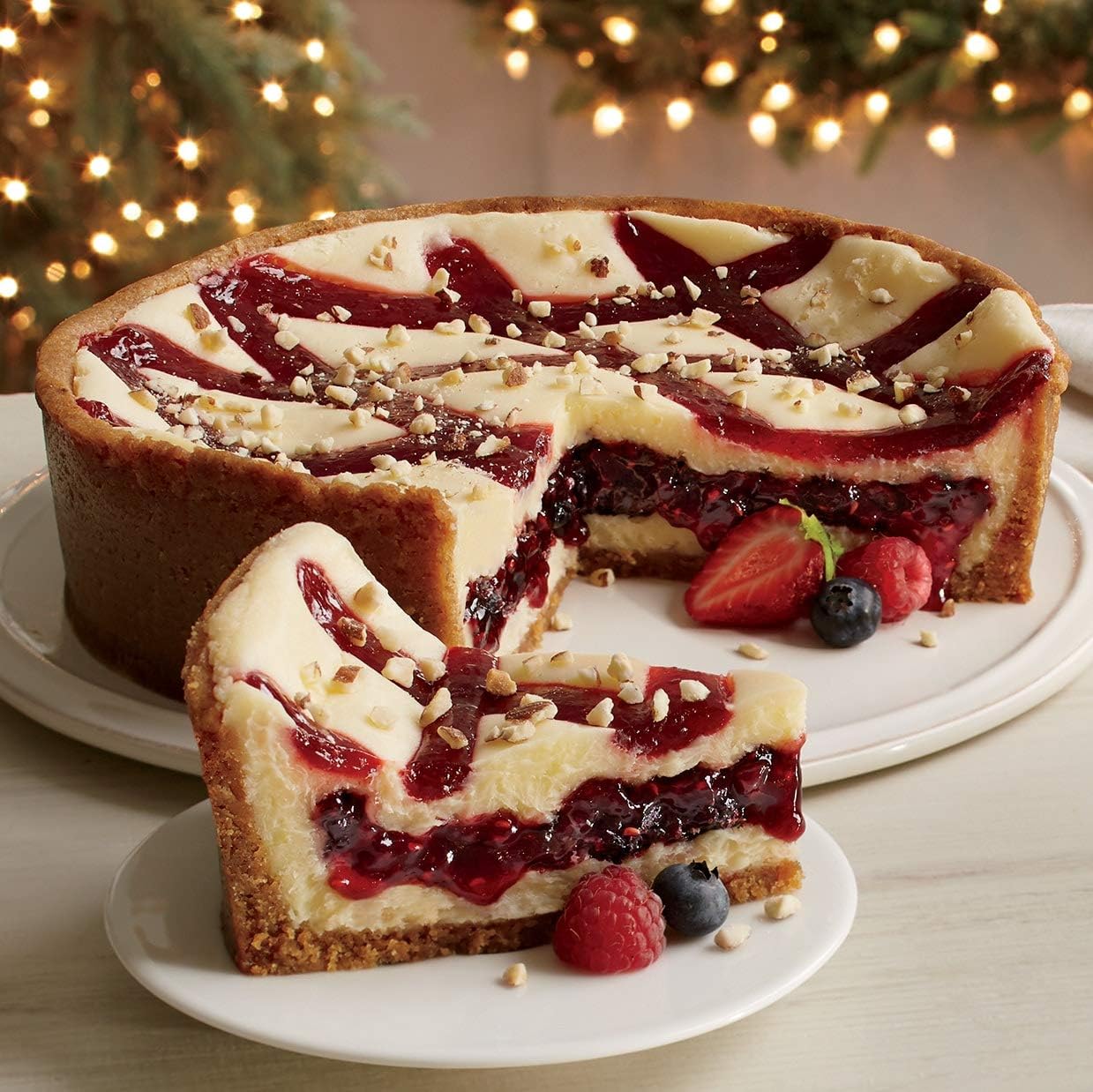 Triple Berry Cheesecake from The Swiss Colony