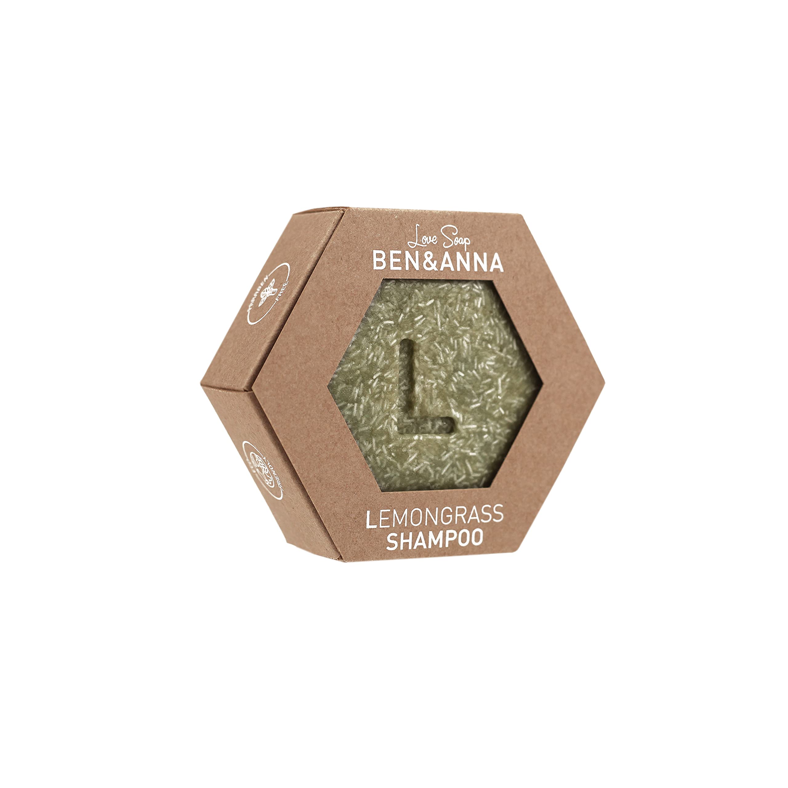 Ben&Anna Love Soap Lemon Grass Solid Shampoo 60g