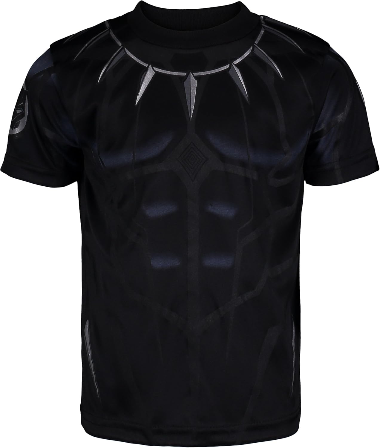 Marvel Avengers Black Panther Spiderman Hulk Boys' Athletic T-Shirt & Mesh Shorts Set: Clothing