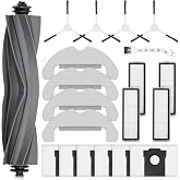 20 Pack Replacement Accessories for Dreame D10 Plus Gen 2 Robot Vacuum | 1 Main Brush 4 Filter 6 Dust Bag 4 Mop Pads 4 Side Brush 1 Cleaning Brush