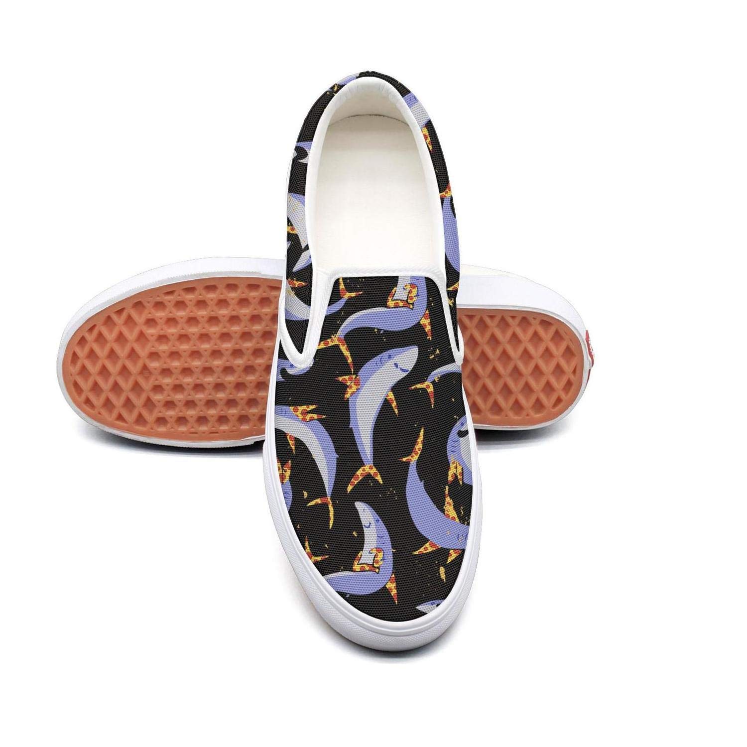 Vosda Great White Shark Tours (2) Classic Women's Canvas Slip-On Shoes Sneaker