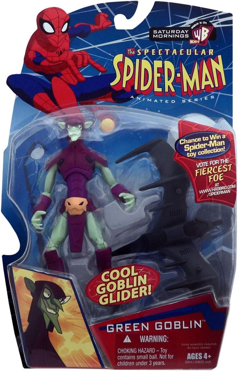 spiderman and green goblin toys