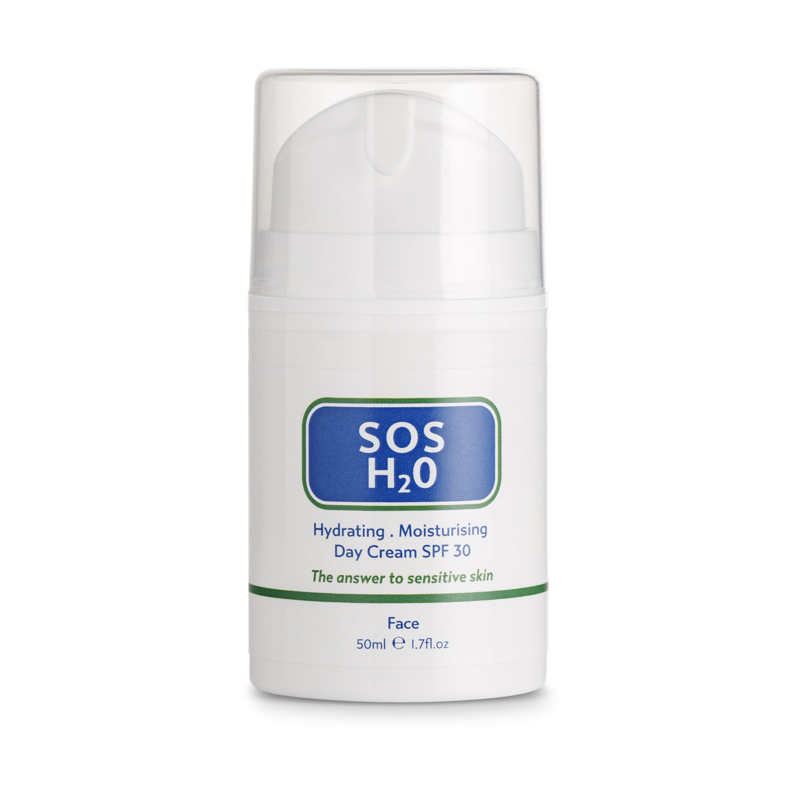SOS H20 Day Cream with SPF 30, 50ml