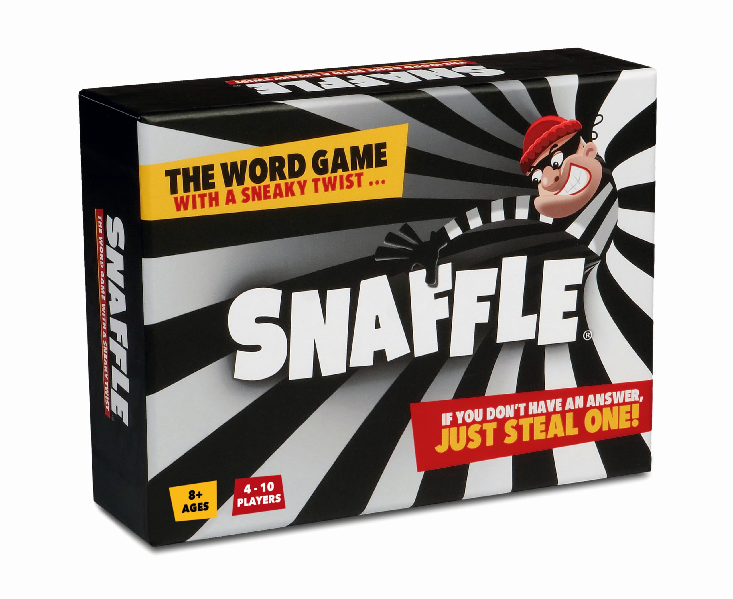 Snaffle - The Fun and Hilarious Word Game with a Sneaky Twist! Perfect for Families and Friends | Ages 8+ | 4-10 Players | Party Game | Card Game