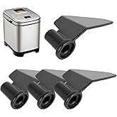 4Pcs Bread Maker Kneading Paddle for Cuisinart CBK-110KP Kneading Paddle Nonstick Bread Machine Paddle Replacement Mixing Pad