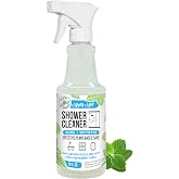 Mighty Mint Daily Shower Cleaner Spray &ndash; No Rinse, No Scrub Solution for Glass, Tile &amp; Grout &ndash; Plant Based Formula with Peppermint Scent - 16 oz.