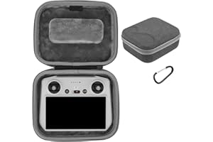 iEago RC Carrying Case for DJI RC, Portable Storage Bag Shockproof Hard Case Travel Protective Case Compatible with DJI Mini 3 Pro Drone RC Accessories (Remote Controller with Screen)