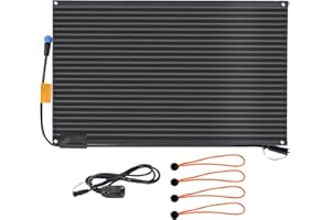 Toriexon Snow Melting Mats Outdoor 30 x 48 inch, Non-Slip Heated Outdoor Mats 405W 120V, Heated Driveway Mats with UL and ETL Certificate Power Cord, Suitable for Most Entryways