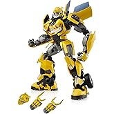YOLOPARK Bumblebee Transformers Toy Rise of The Beasts Action Figure | Highly Articulated 6.5 Inch Transformer Toys for Boys Girls 8 Years Old and Up,No Converting Bumblebee Model Kit