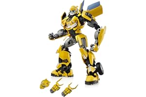 YOLOPARK Bumblebee Transformers Toy Rise of The Beasts Action Figure,Highly Articulated 6.5 Inch Transformer Toys for Boys Girls 8 Years Old and Up,No Converting Bumblebee Model Kit