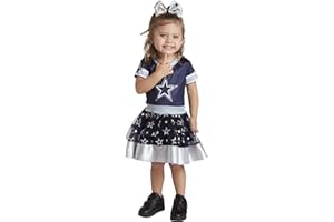 MODERN HERO Toddler Girl's NFL MVP Tailgate Tutu Dress Costume