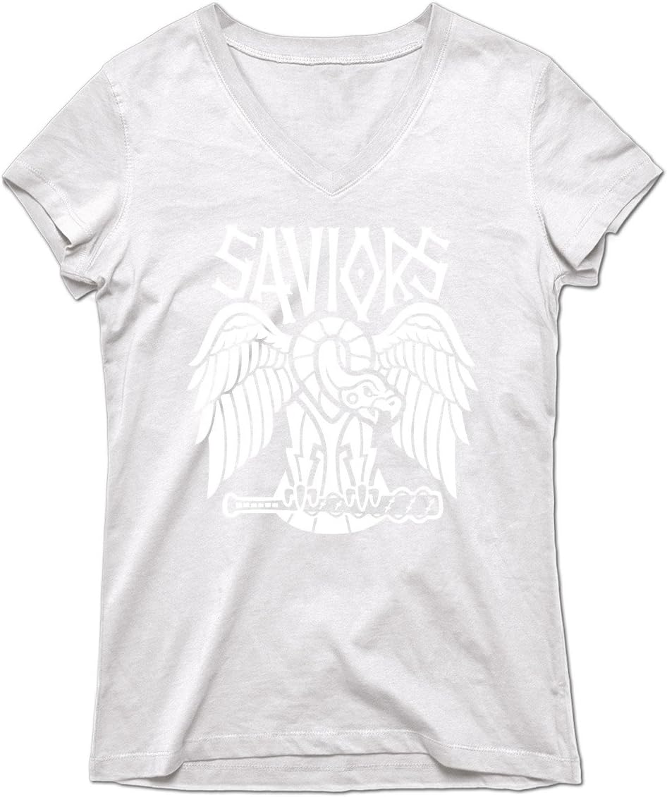 The Walking Dead Saviors Shirt-Teepublic Female V-Neck T-Shirt
