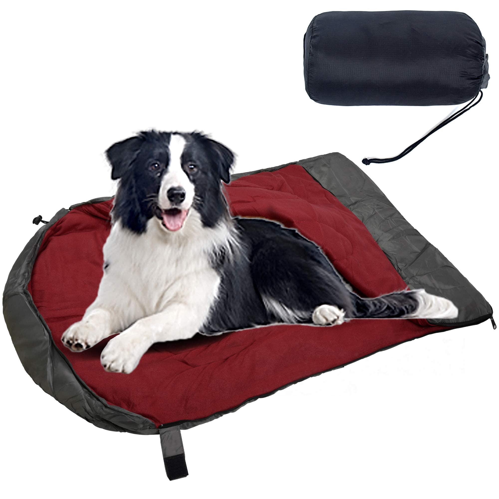 OROOTL Dog Bed Sleeping Bag for Pet Warm Travel Bag Pet Sleeping Bag Backpack Portable Lightweight Dog Travel Bed Mattress Pets Mat for Traveling Camping Hiking Outdoor Indoor