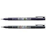 Tombow Fudenosuke Brush Pen 2 Pens Set