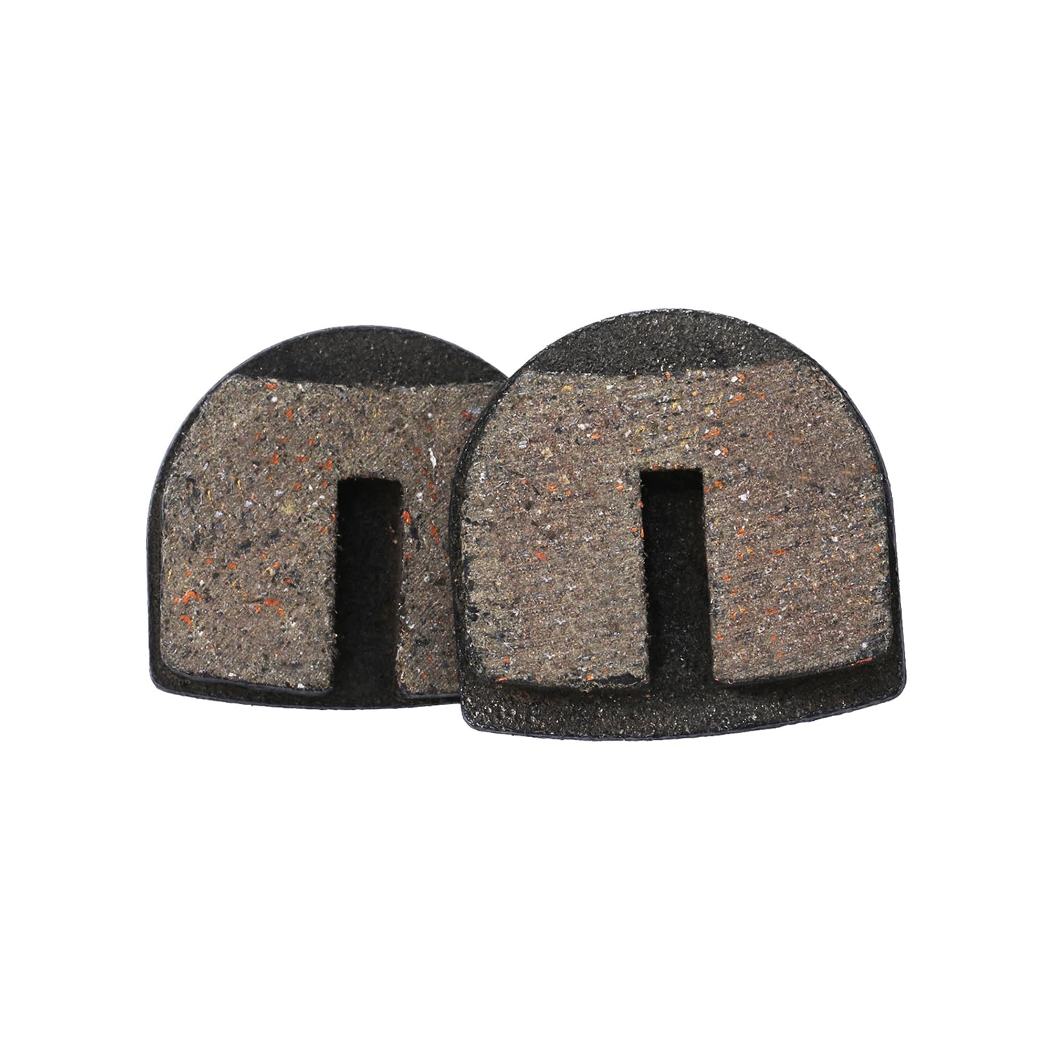 KAMIER Rounded Front Rear Brake Pads Replacement for Razor Electric Dirt Quad 500 MX650 MX500 SX500 Mcgrath RSF650 Dirt Bike 4 Wheeler ATV Kids Off Road Motocross YK2 Flame Disc Brake Caliper Parts