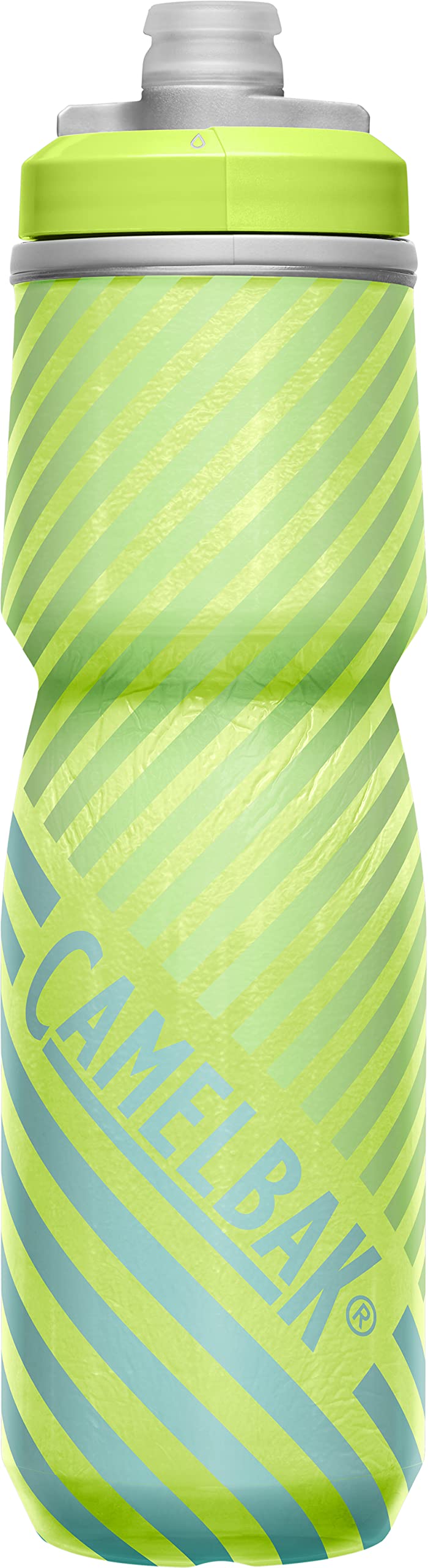 CAMELBAK Podium Chill Out 3 0,7L Bottle, Lime/Blue Stripe
