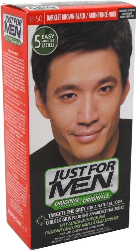 Just For Men Shampoo In H 50 Haircolor Darkest Brown Black 2
