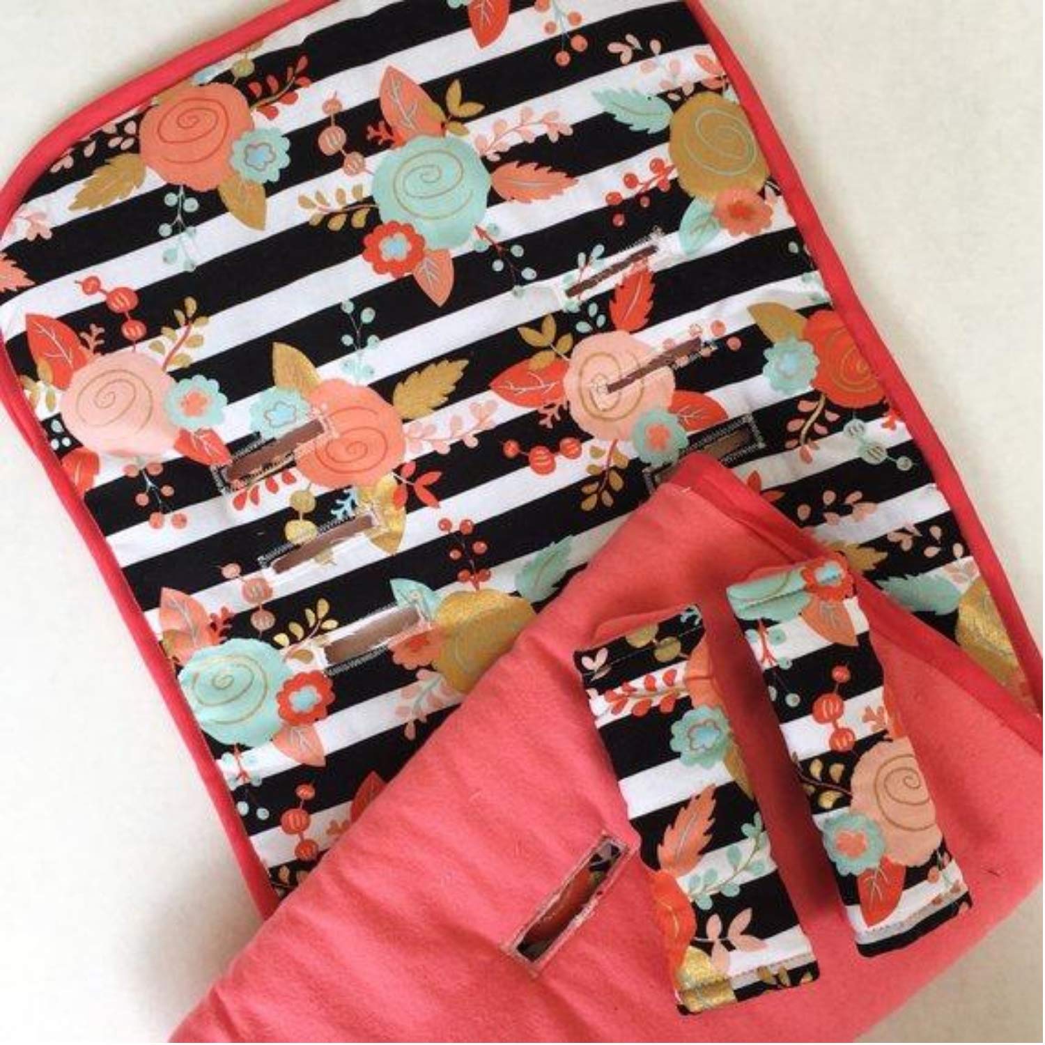 pram liner and strap covers