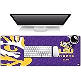 YouTheFan NCAA LSU Tigers Logo Series Desk Pad SMU