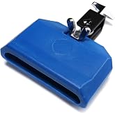 Jam Block, Blue Musical Percussion Block, Latin Drum Instrument, Plastic