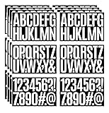24 Sheets 384 Pcs Vinyl Letter Stickers,3 inch