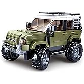 HIGH GODO Off-Road Car Building Set for Adults, City Truck Toys, Pickup Cars Collectible Decor Model Kits, Cool Vehicle Gifts Ideas for Adults, Teens Age 14+ (317 Pieces)