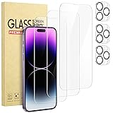 Cutebe 3 Packs Screen Protector for iPhone 14 Pro