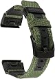 Bracelet En Cuir Véritable Pour Garmin Fenix 6X/5X/3 - 26mm, Adaptateurs Intégrés - Remplacement Confortable Et Élégant