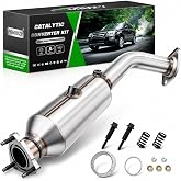 FOMIUZY High Flow Front Catalytic Converter Kit Direct-Fit Honda CRV 2002 2003 2004 2005 2006 2.4L Replace 16167