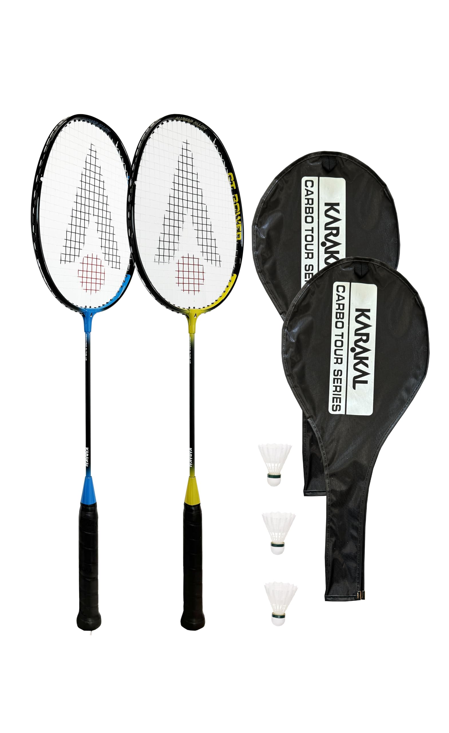 Karakal Power CT Deluxe 2 Player Badminton Set inc 3 Shuttles