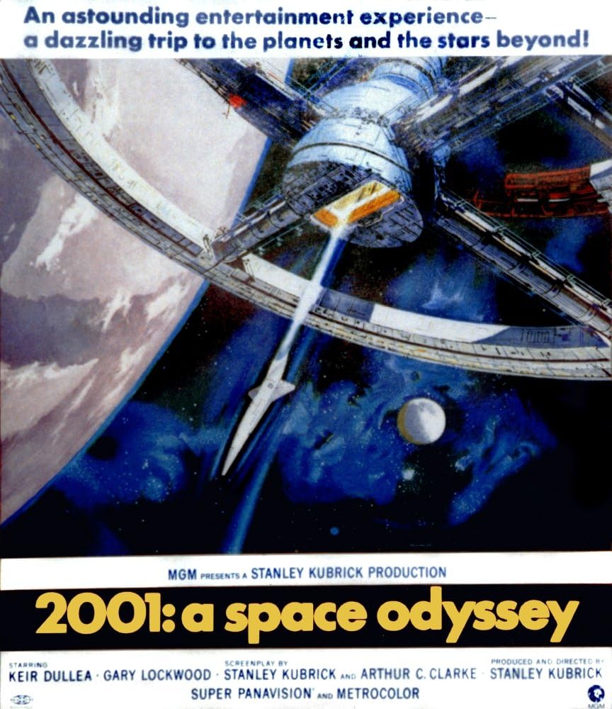 2001 A Space Odyssey 1968 Movie Poster Masterprint (11 x 17)