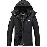 MOERDENG Women's Waterproof Snow Ski Jacket - Warm Winter Coat Insulated for Snowboarding, Softshell for Winter Hiking