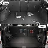 EINESIN Storage Nets for Campervans Elastic Trunk Bag with Plastic Frame view 4