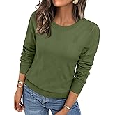LILLUSORY Womens Sweaters Fall Fashion 2026 Lightweight Long Sleeve Knit Pullover Casual Trendy Tops Winter Clothes