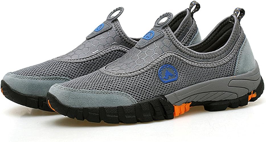 Gracosy Sneakers Da Uomo Scarpe Slip On In Esecuzione Leggero Sport 