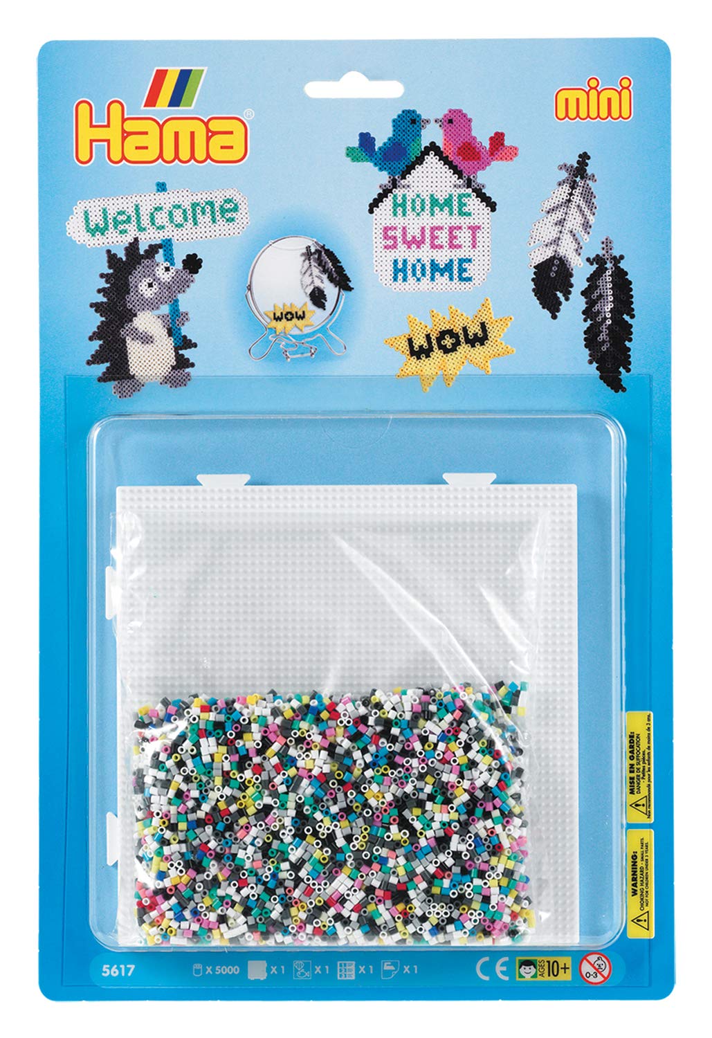 Hama Bead Blister Decoration Kit (Large, Multi-Colour)