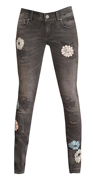 Coccara Damen Jeans Hose Curly Women's Denim CD517706