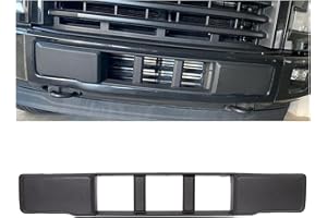 7BLACKSMITHS Front Bumper Lower Grille Trim Panel Black For 2015 2016 2017 Ford F-150 F150