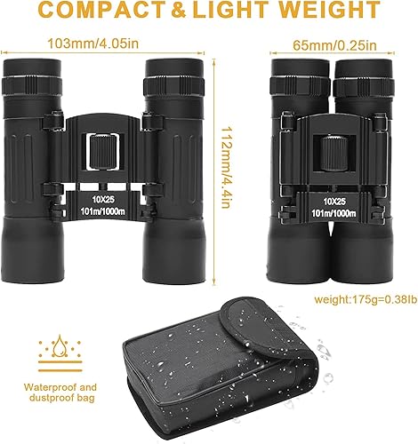 Binoculars Auro Sports Aurosports Best Rated Small Binoculars