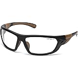 Carhartt Carbondale Safety Glasses with Clear Anti-fog Lens