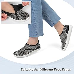 Womens Wide Orthopedic Sneakers Summer Spring