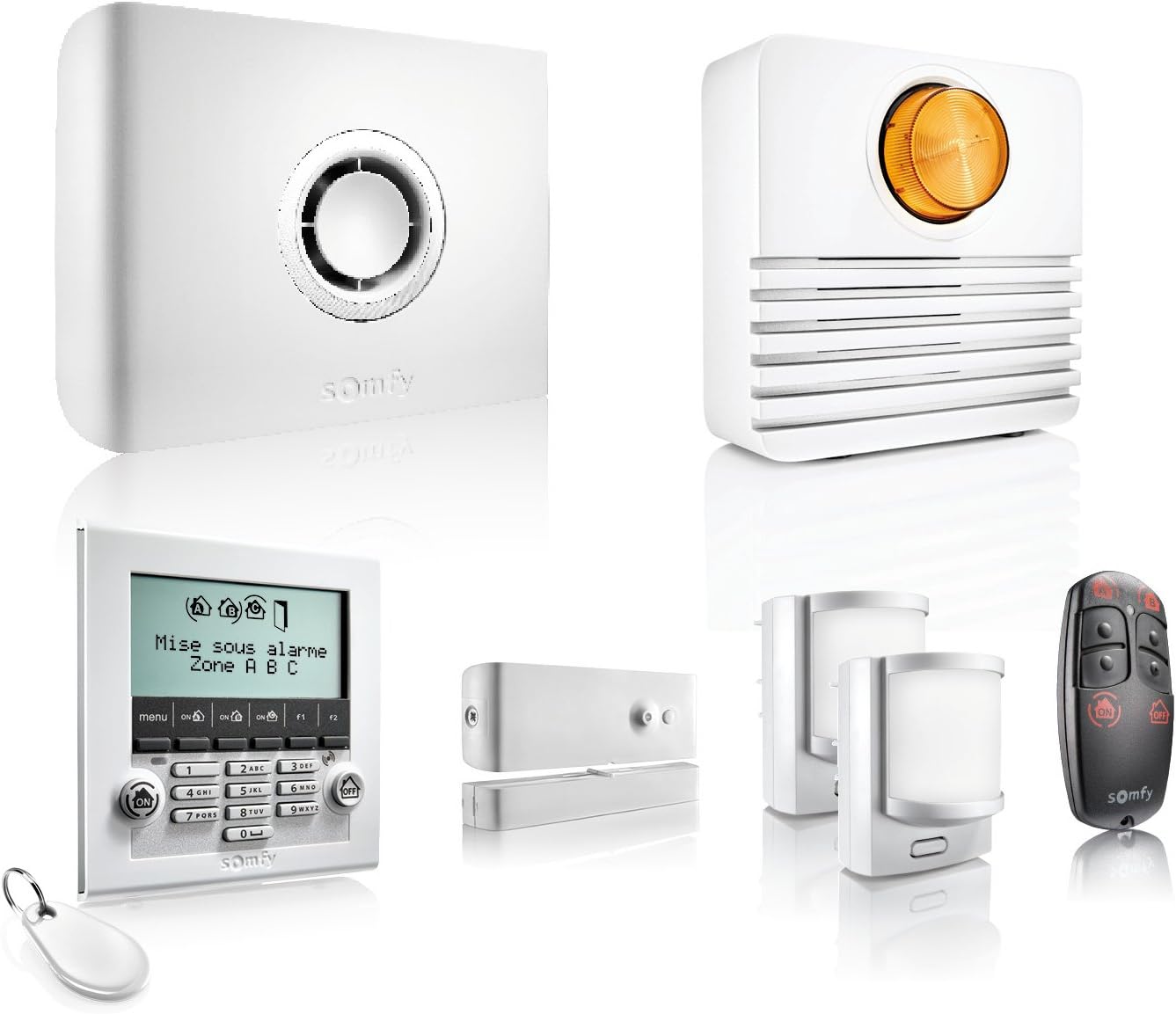 SOMFY Funk-Alarmanlagen-Set Protexiom Ultimate GSM 2401427
