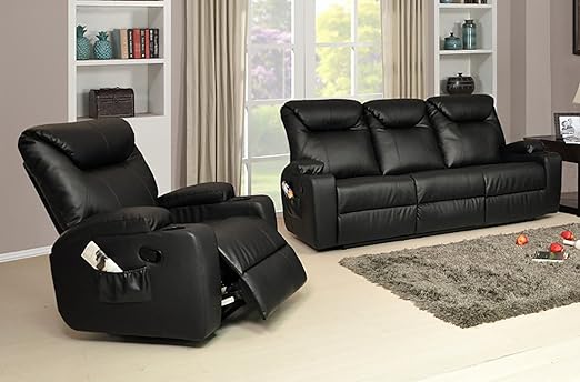 Lovesofas New Luxury Cinema Lazy Boy 3 1 Bonded Leather Recliner