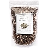 Superfood Microgreen Seeds Mix | for Microgreens Growing Trays | 1 LB | Heirloom Non GMO Purple Kohlrabi, Collard, Radish, Tu