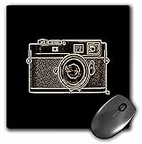 3dRose LLC 8 x 8 x 0.25 Inches Picture of a White