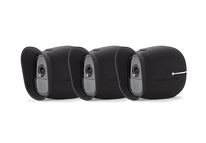 Silikon Skins Für Arlo Pro, Arlo Pro 2 Smart Security - 100% Wire-Free Kameras von Wasserstein (Arlo Pro - Sunroof, 3 x Schwa