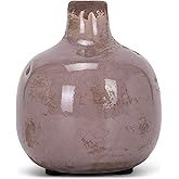 Creative Brands 47th & Main Rustic Ceramic Vase, Mini, Lilac