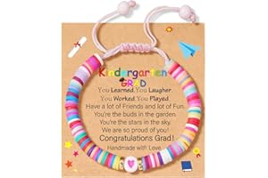 VULETO Kindergarten/Preschool/5th/8th Grade Graduation Gifts,Adjustable Bracelet Grad Graduation Gifts for Girls Daughter Granddaughter Niece Students