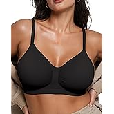 OEAK Bralettes for Women No Padding Comfortable Wireless Bras Seamless Bralette No Underwire Bra Cute Everyday Tshirt Bras